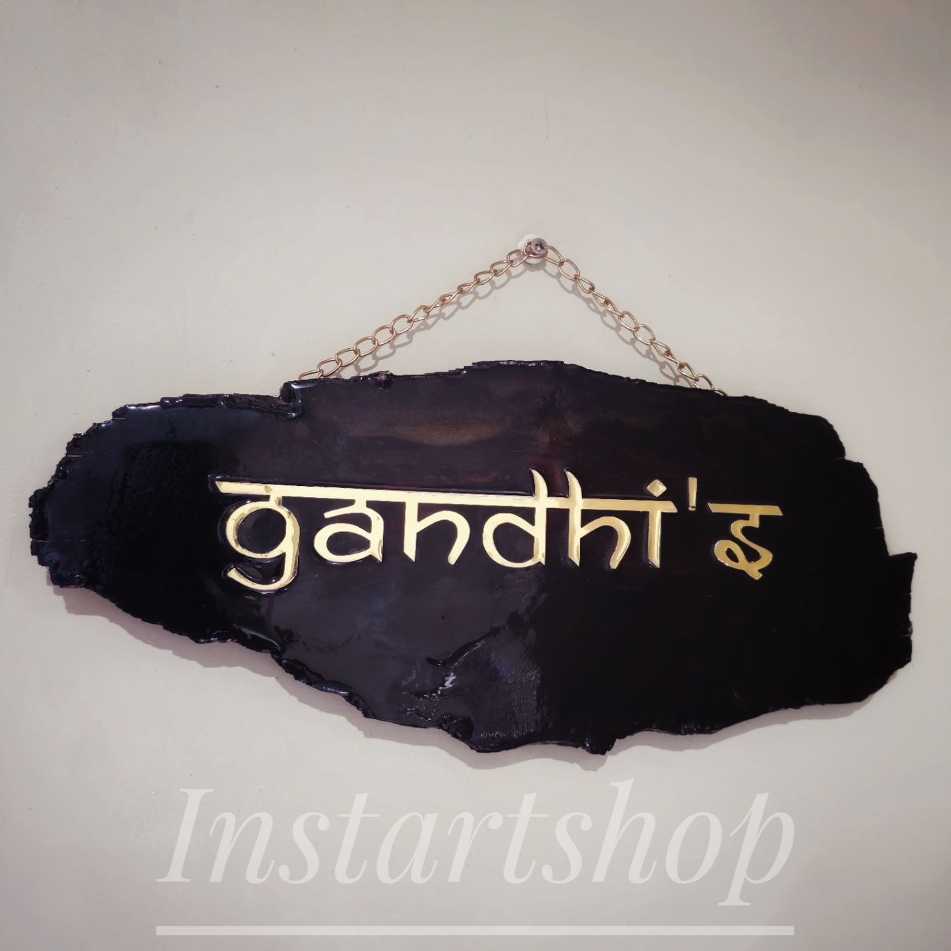 Elegant Resin Nameplate